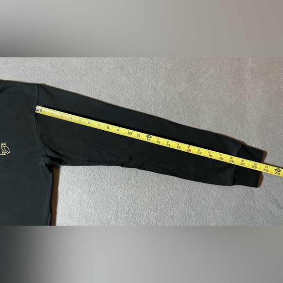 OVO Drake Owl Men’s Long Sleeve Shirt Black Size Small Authentic Hip Hop - Picture 5 of 6